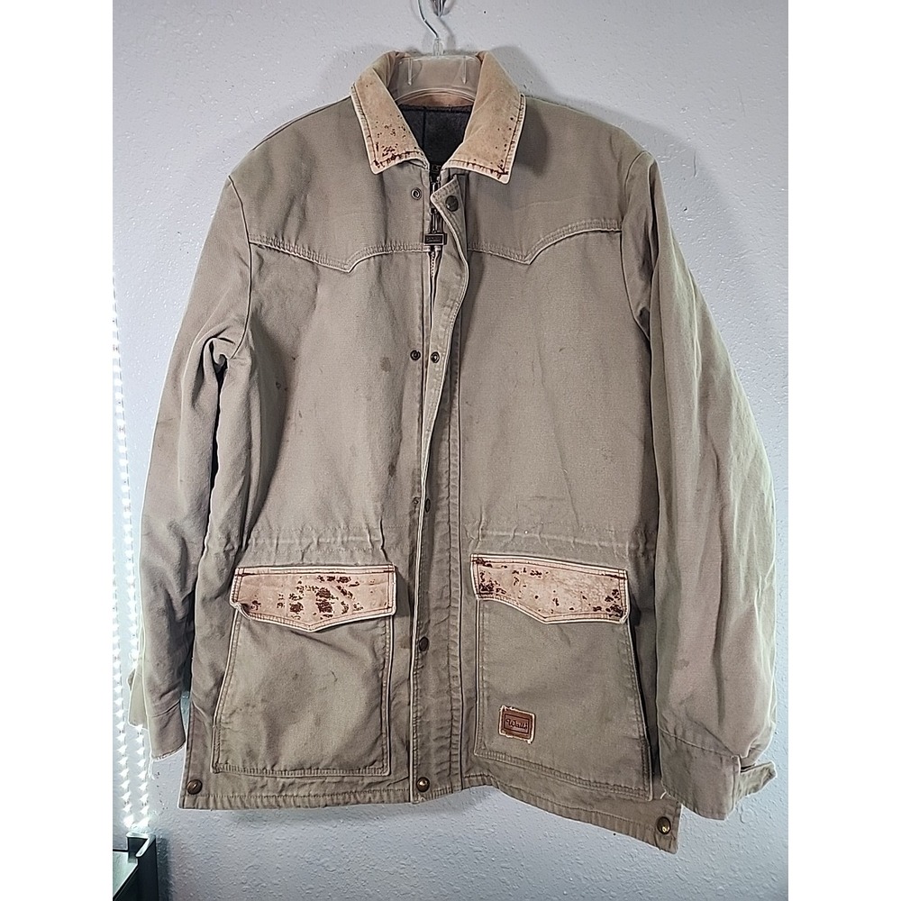Vintage Walls Ranch Wear Chore Barn Coat Canvas Workwear Men Medium Jacket